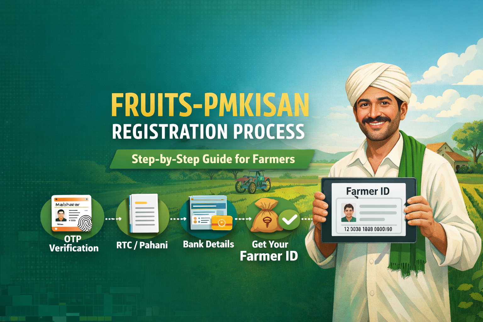 FRUITS–PMKISAN ವ್ಯವಸ್ಥೆ: ರೈತರ ಡಿಜಿಟಲ್ ಸಬಲೀಕರಣದ ದಾರಿ