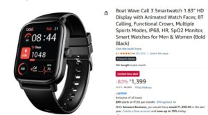 Boat-wave-call-3-smartwatch