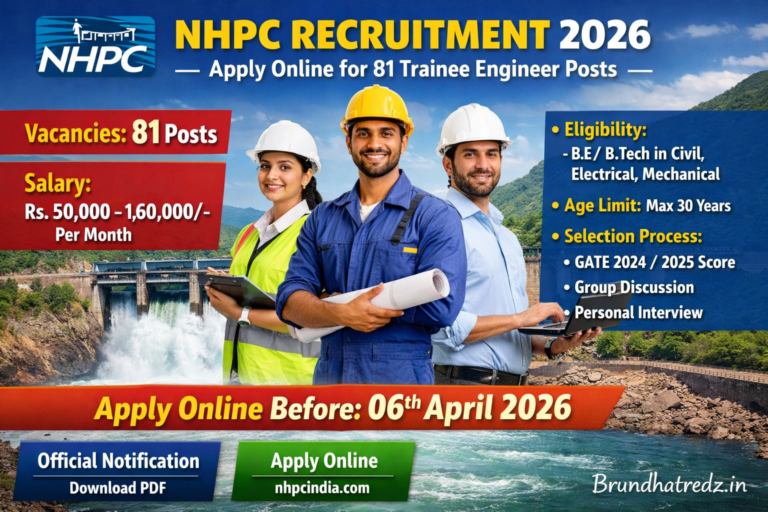 NHPC Recruitment 2026