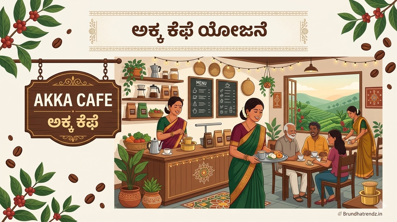 ಅಕ್ಕ ಕೆಫೆ ಯೋಜನೆ: ಮಹಿಳೆಯರ ಸ್ವಯಂ ಉದ್ಯೋಗಕ್ಕೆ ಸರ್ಕಾರದ ದೊಡ್ಡ ಅವಕಾಶ