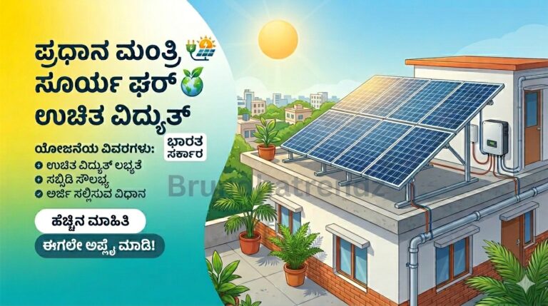 ಪ್ರಧಾನ ಮಂತ್ರಿ ಸೂರ್ಯ ಘರ್: ಉಚಿತ ವಿದ್ಯುತ್ ಯೋಜನೆ